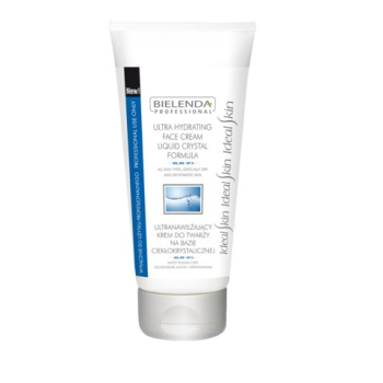 BIELENDA ULTRANAWILŻAJĄCY KREM DO TWARZY NA BAZIE CIEKŁOKRYSTALICZNEJ SPF 15 100ml